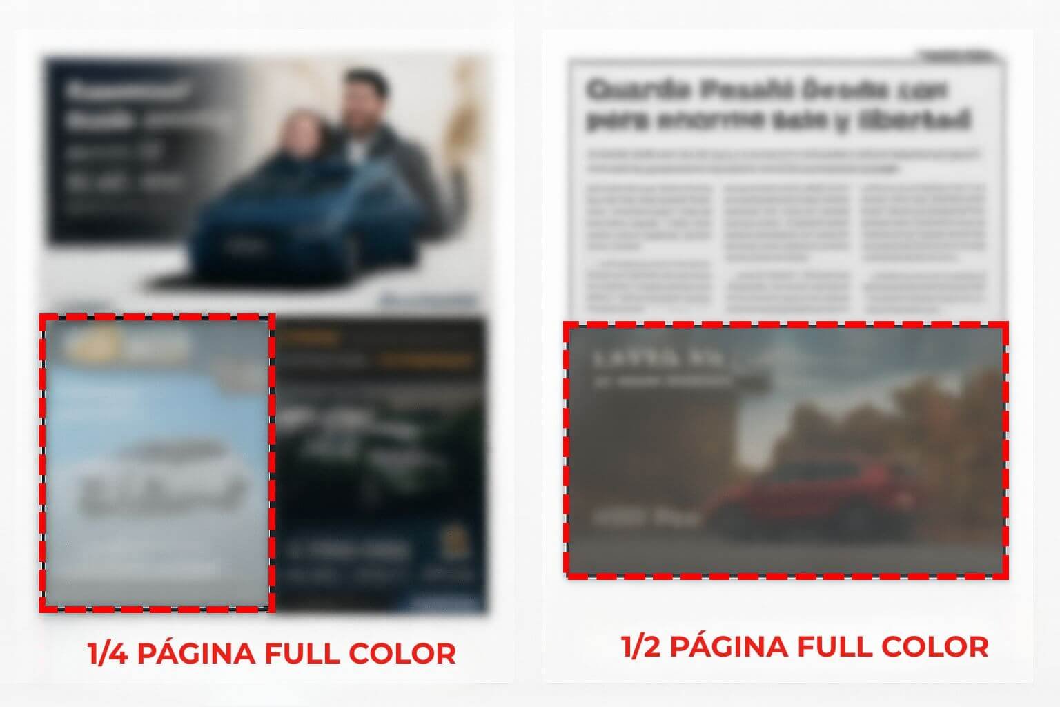 Anuncio de la revista